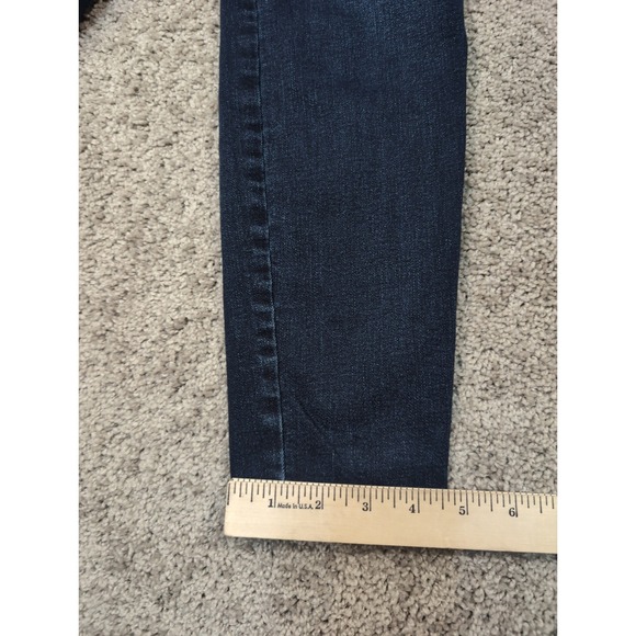 KUT from the Kloth Diana Fab Skinny Jeans High Rise Dark Wash Blue Womens 27x28 - Picture 7 of 9